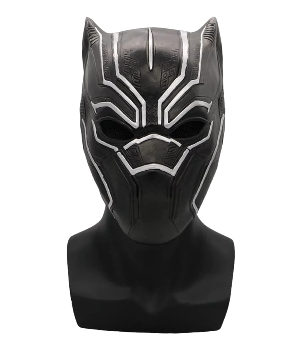 Mascara Black Panther Disfraz Halloween Cosplay Fiesta, Negro $539