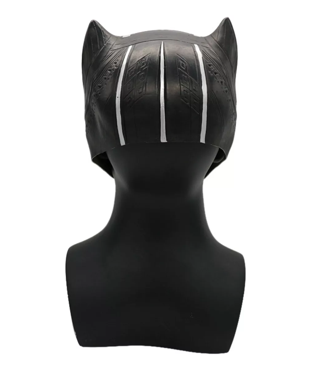 Foto 5 | Mascara Black Panther Disfraz Halloween Cosplay Fiesta, Negro