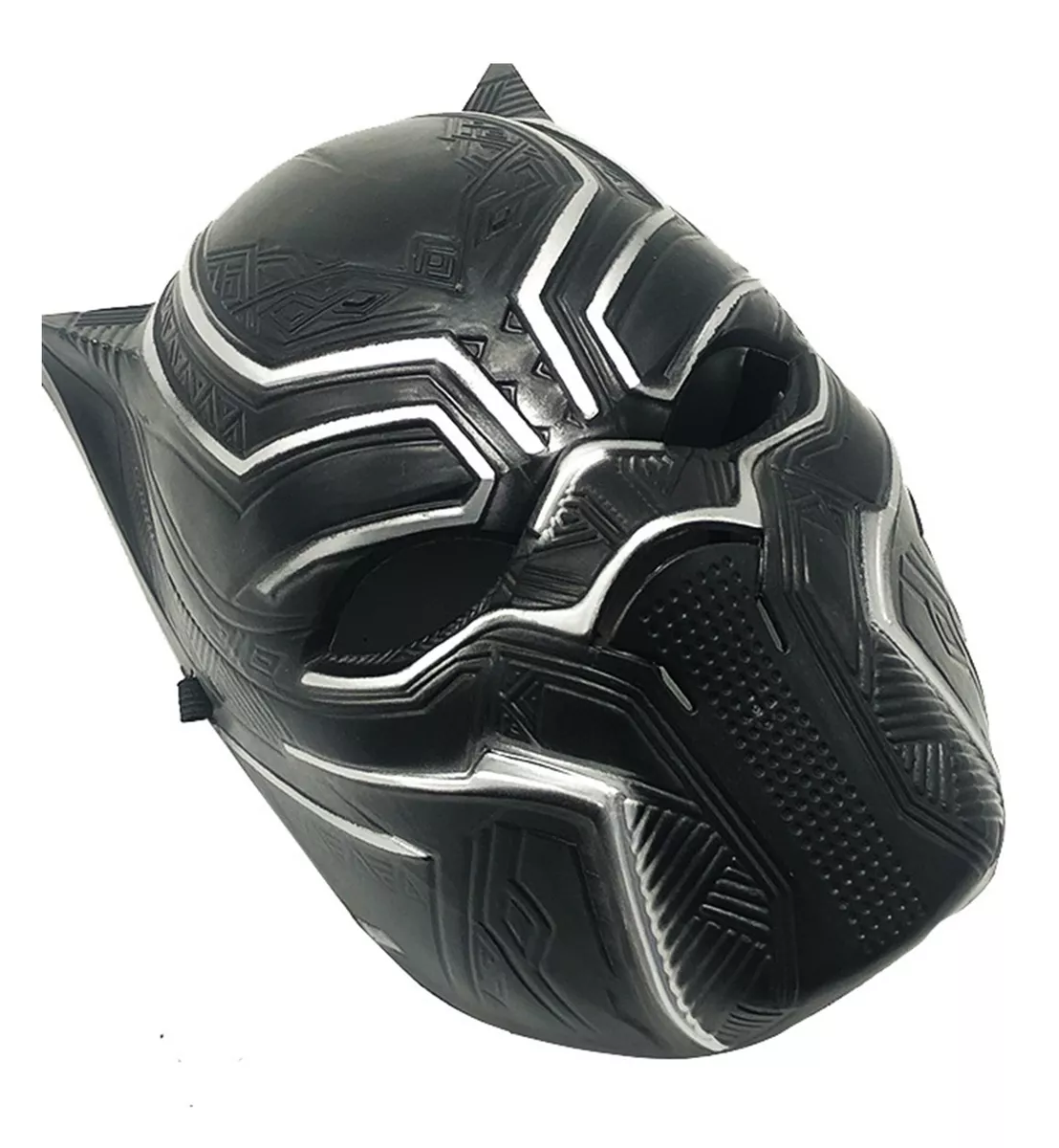 Foto 4 pulgar | Máscara Black Panther Superheroes Halloween Cosplay Fiesta 2 Pzs, Negro