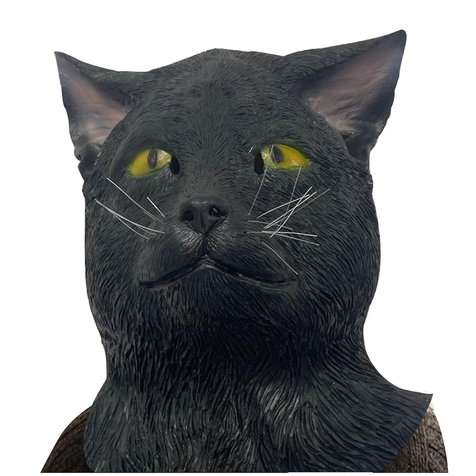 Foto 1 | Venta Internacional - Máscara Realista de Gato Negro de Látex