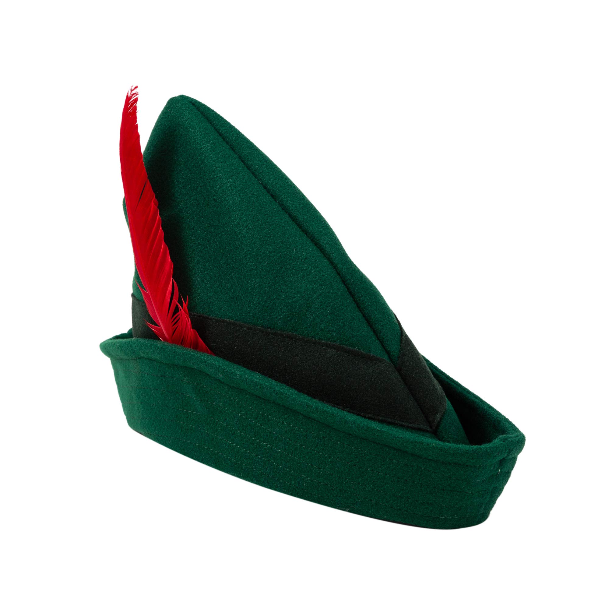 Foto 8 pulgar | Sombrero Spooktacular Creations De Fieltro Robin Hood Con Plumas Para Adulto - Venta Internacional.