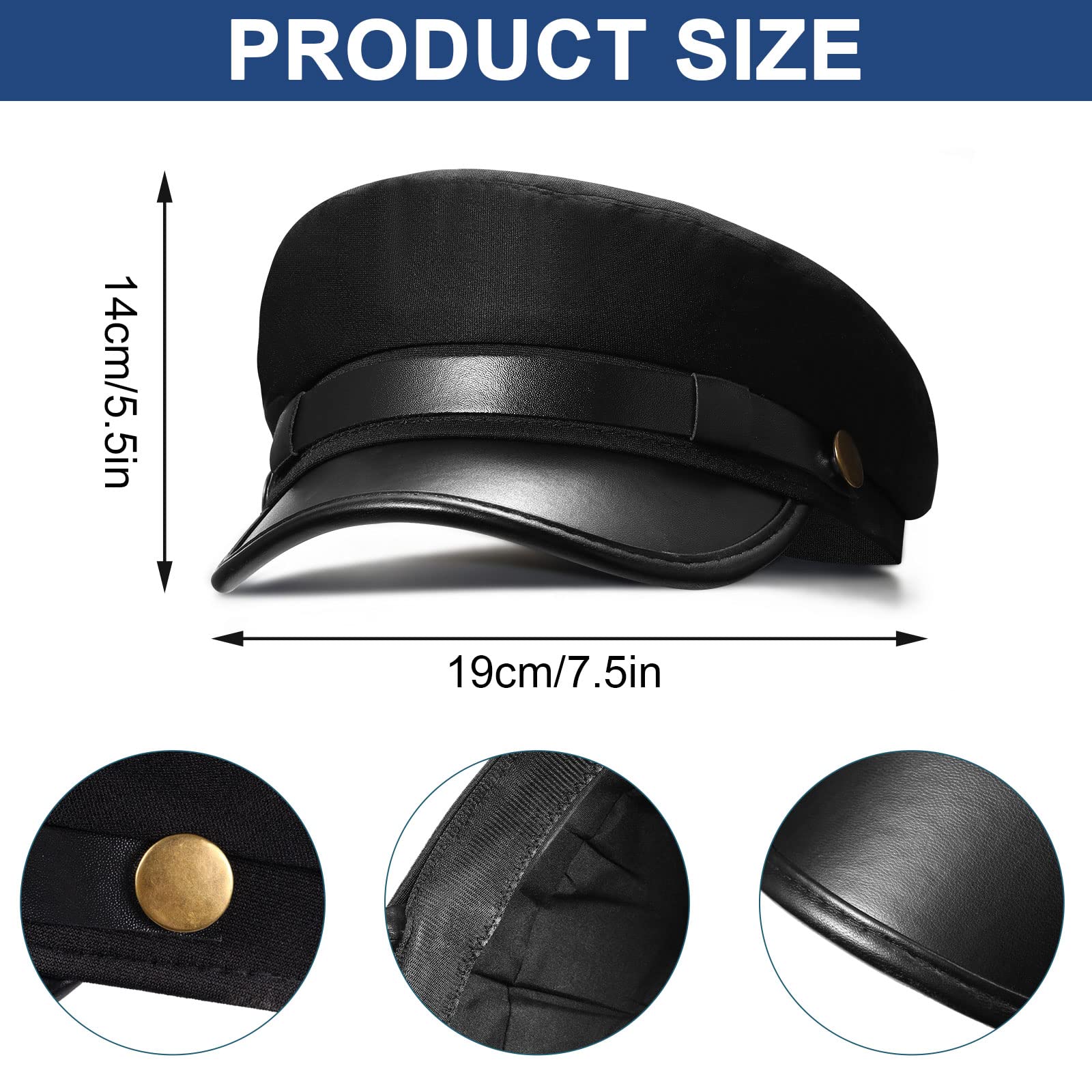 Foto 3 pulgar | Gorro De Chófer De Limusina Con Disfraz Geyoga, Guantes, Pajarita - Venta Internacional.