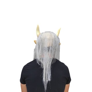 Foto 4 | Máscara Latex Krampus White Rev Horror Xmas Demonio De La Navidad Krampus