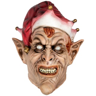 Foto 1 | Máscara Latex The Evil Elf Ghoulish Porductions Demonios De La Navidad Elfo Horror Xmas Navidad De Miedo