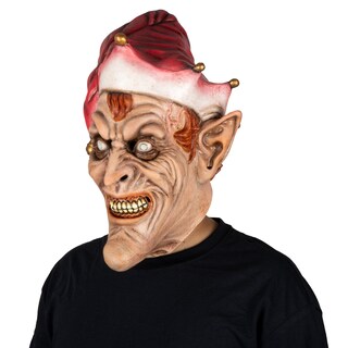 Foto 2 | Máscara Latex The Evil Elf Ghoulish Porductions Demonios De La Navidad Elfo Horror Xmas Navidad De Miedo