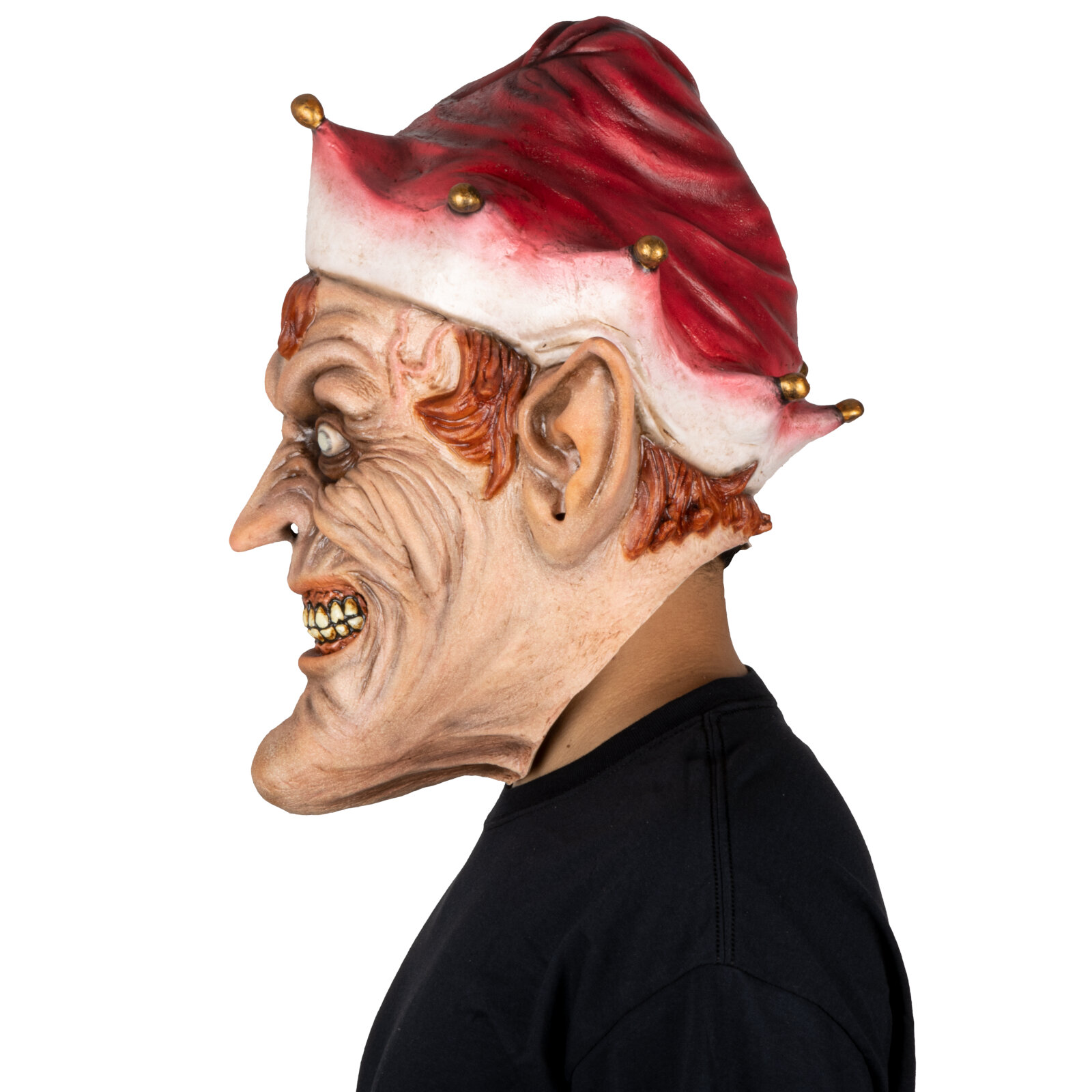 Foto 4 pulgar | Máscara Latex The Evil Elf Ghoulish Porductions Demonios De La Navidad Elfo Horror Xmas Navidad De Miedo