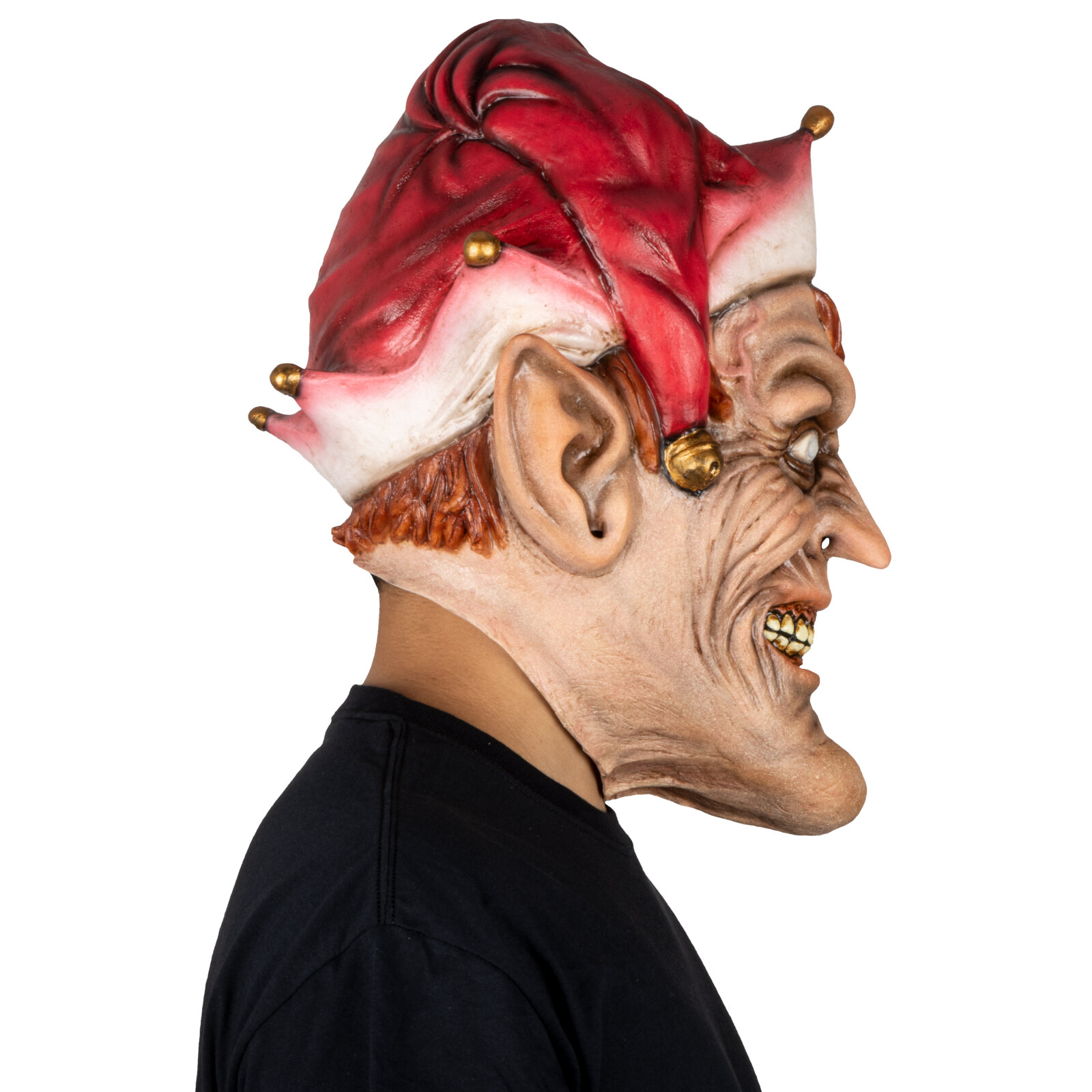 Foto 4 | Máscara Latex The Evil Elf Ghoulish Porductions Demonios De La Navidad Elfo Horror Xmas Navidad De Miedo