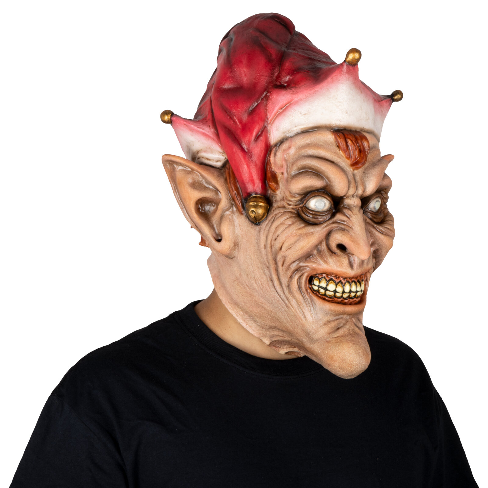 Foto 5 | Máscara Latex The Evil Elf Ghoulish Porductions Demonios De La Navidad Elfo Horror Xmas Navidad De Miedo