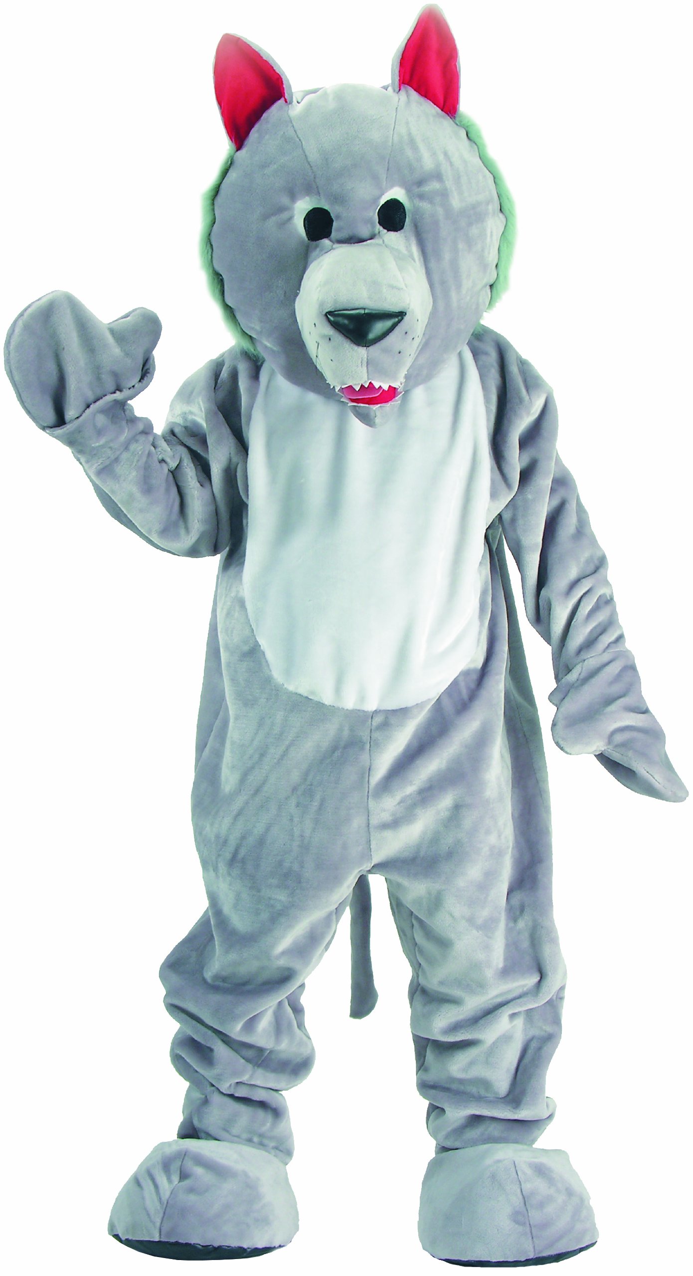 Foto 2 pulgar | Disfraz De Mascota Para Disfraz De Lobo Americano, Lobo Feroz, Unisex - Venta Internacional.