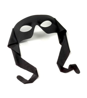 Foto 1 | Máscara Para Ojos Con Rubíes, Veneciana, Para Carnaval, Tela Negra, Para Adultos - Venta Internacional.