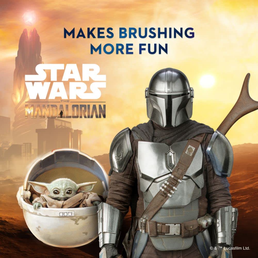 Foto 3 | Cepillo De Dientes Oral-b Con Batería Infantil Star Wars The Mandalorian 3+ - Venta Internacional.