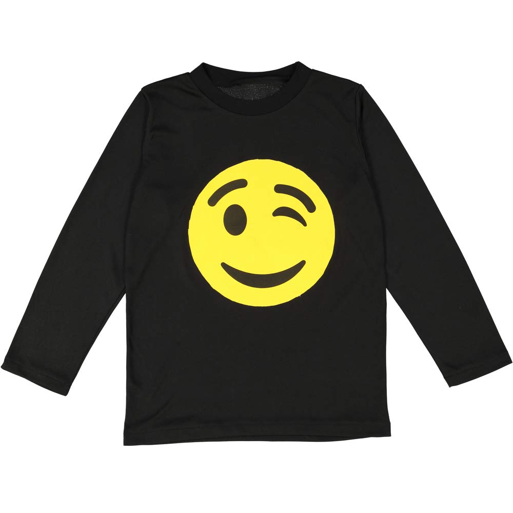Foto 2 pulgar | Camiseta Dress Up America Winking Con Emoticono Para Adultos (s), Color Negro - Venta Internacional.