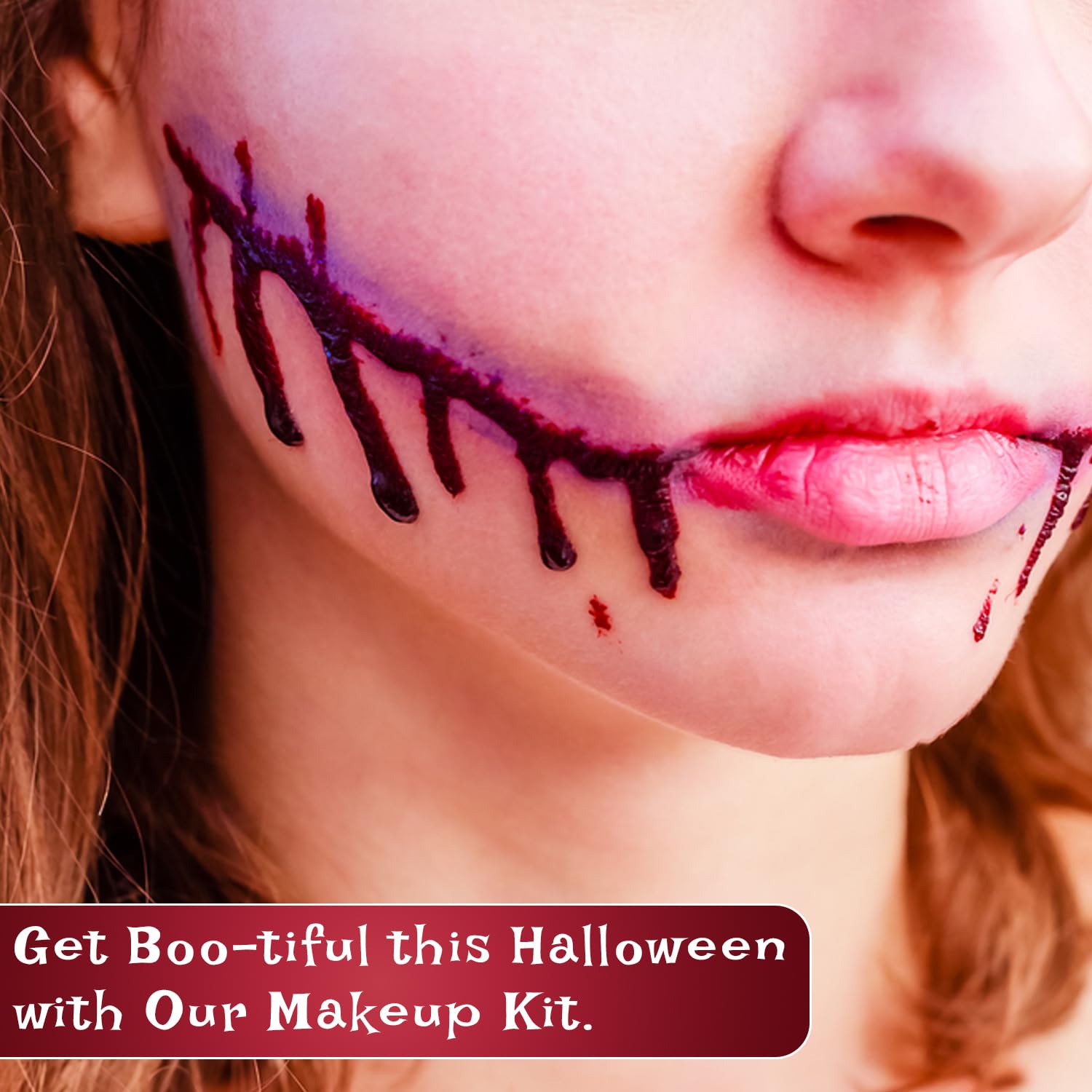 Foto 5 | Kit De Maquillaje Dress-up-america Halloween Sfx Realistic Bloody - Venta Internacional.