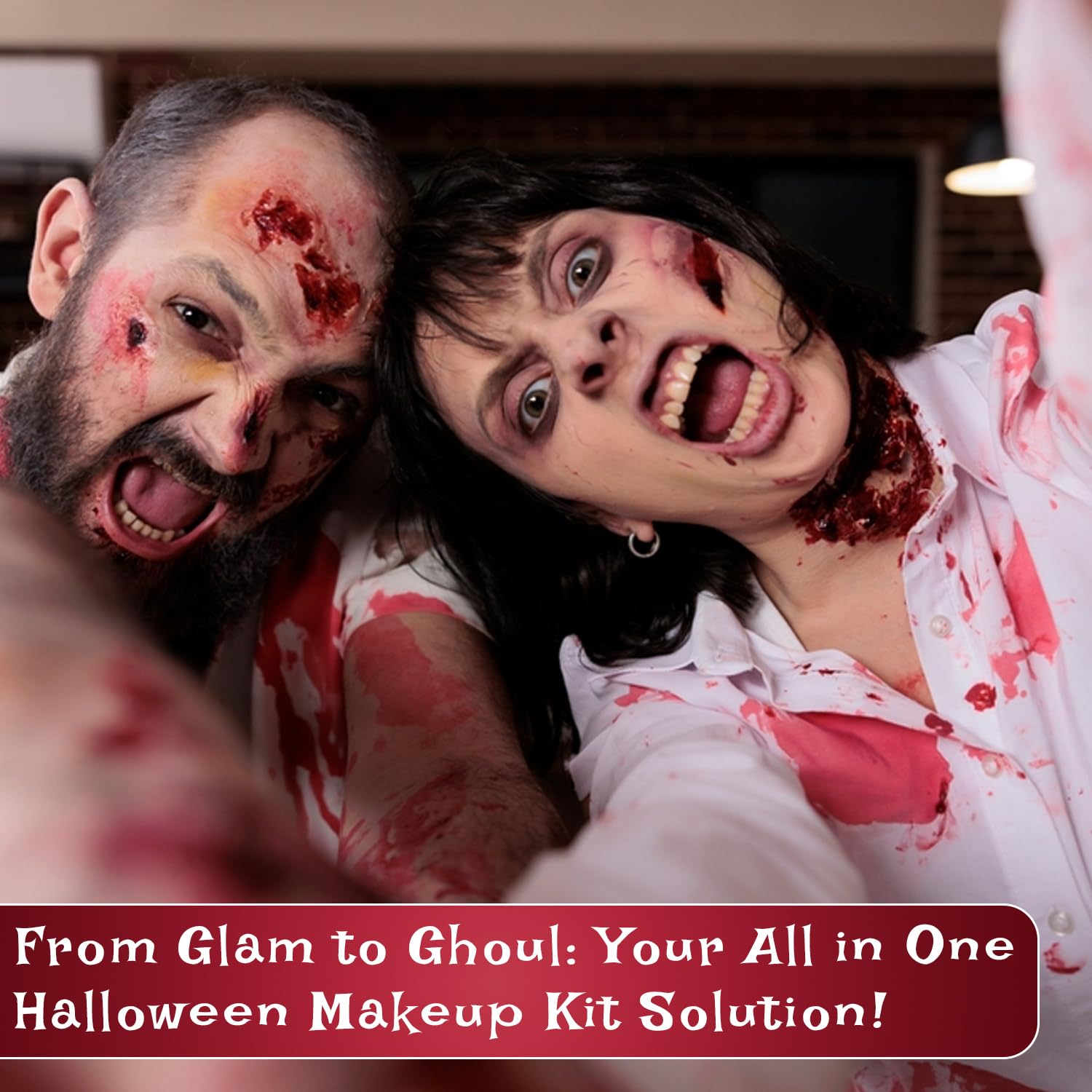 Foto 6 | Kit De Maquillaje Dress-up-america Halloween Sfx Realistic Bloody - Venta Internacional.