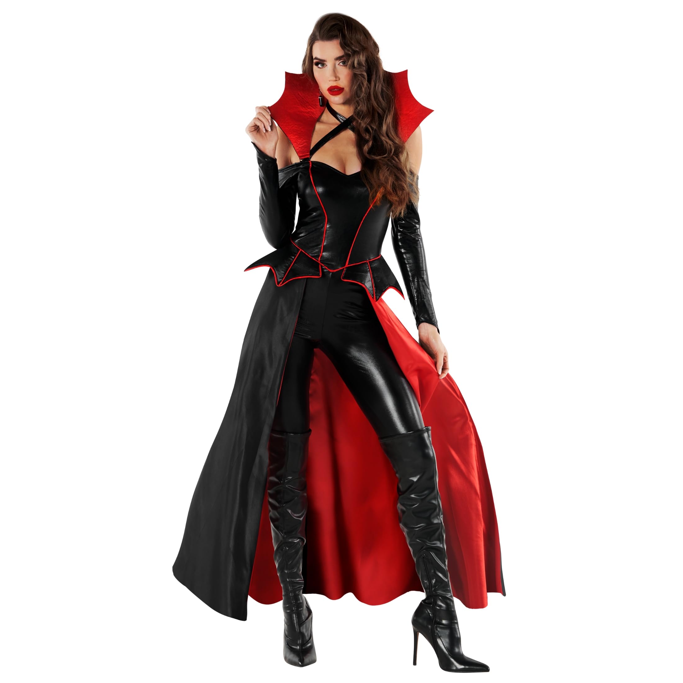 Foto 2 pulgar | Disfraz De Vampiro Morph Vampiress Con Capa Para Mujer - Venta Internacional.