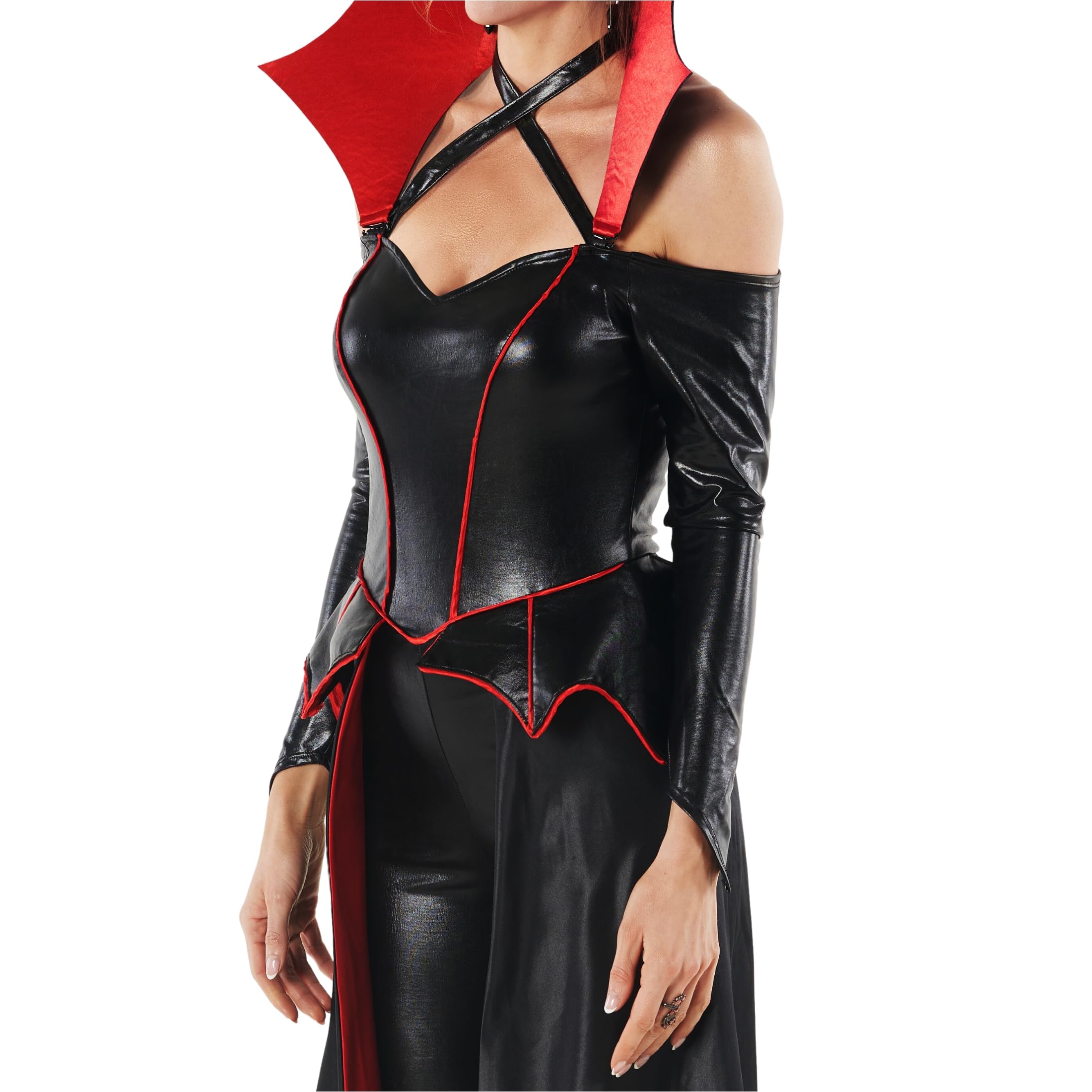 Foto 6 pulgar | Disfraz De Vampiro Morph Vampiress Con Capa Para Mujer - Venta Internacional.