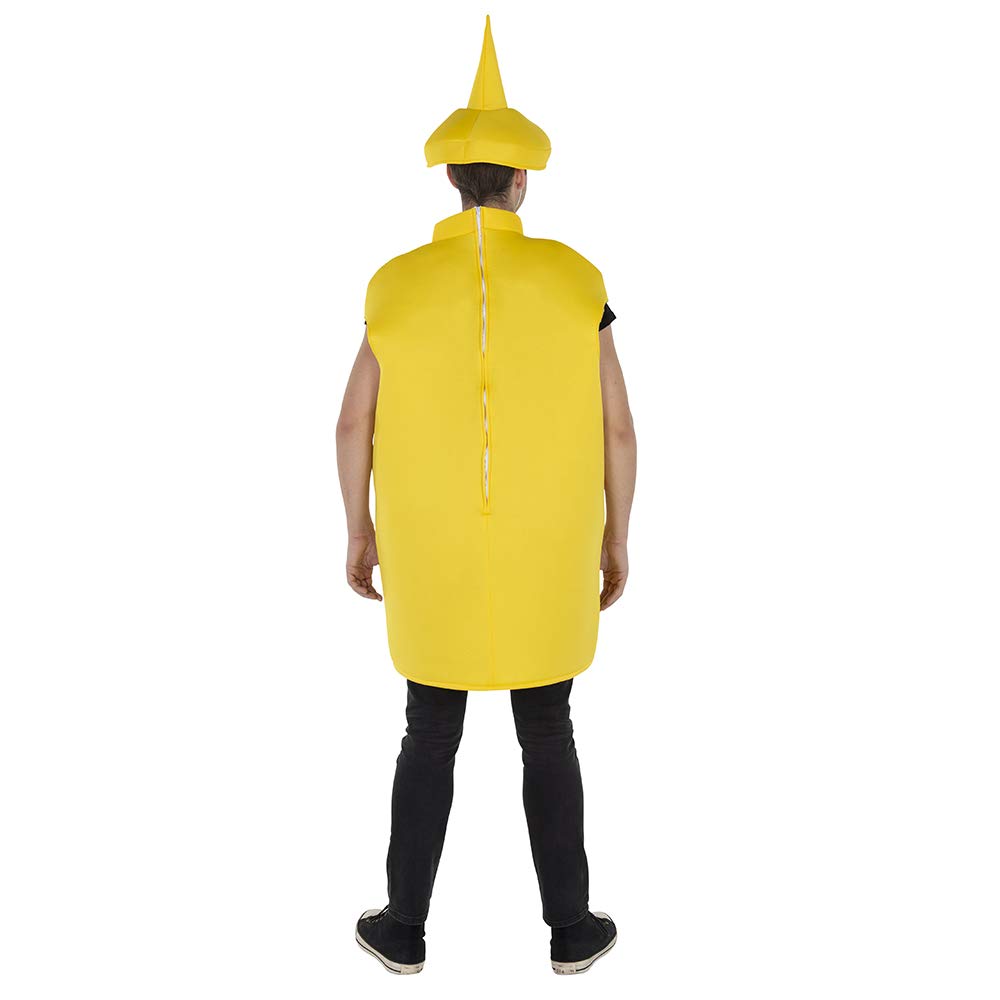 Foto 4 | Botella Color Mostaza Amarilla Para Niños Y Adultos De Costume Dress Up America - Venta Internacional.