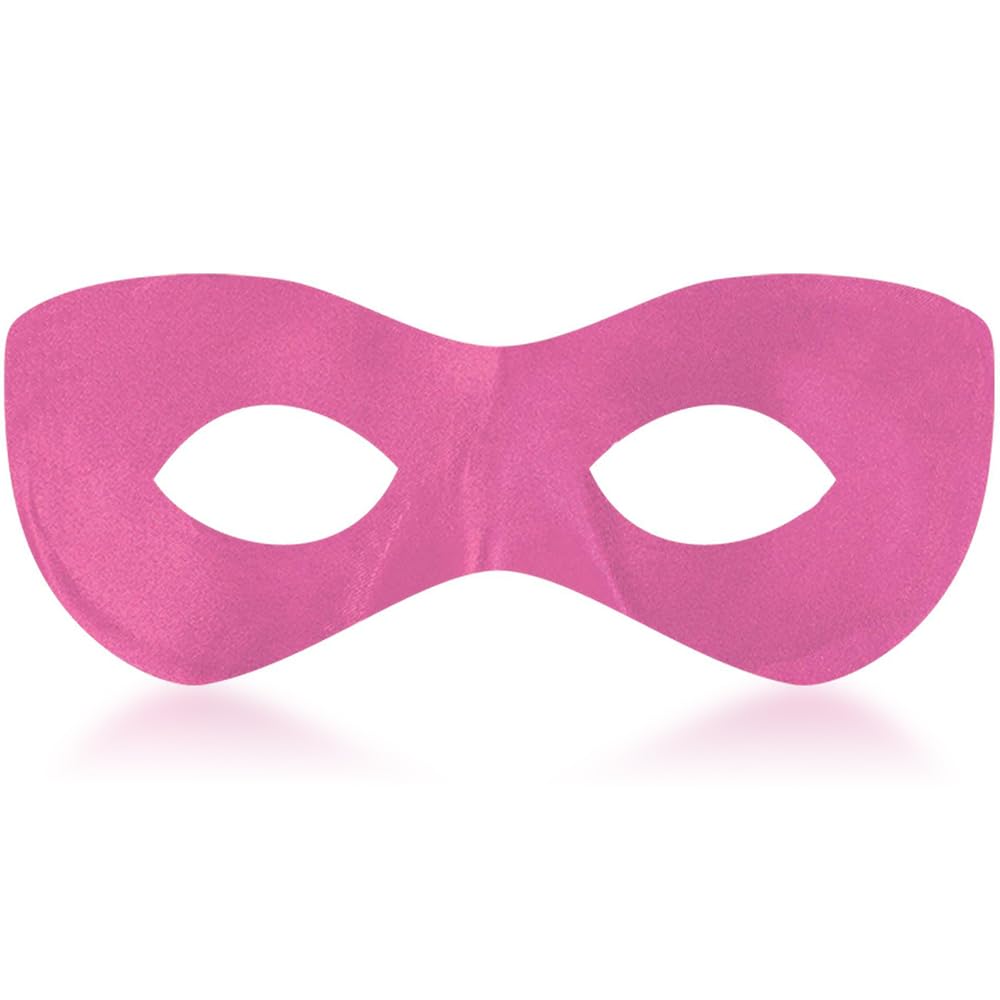 Foto 1 | Máscara De Ojos Amscan Super Hero Domino De Tela Rosa - Venta Internacional.