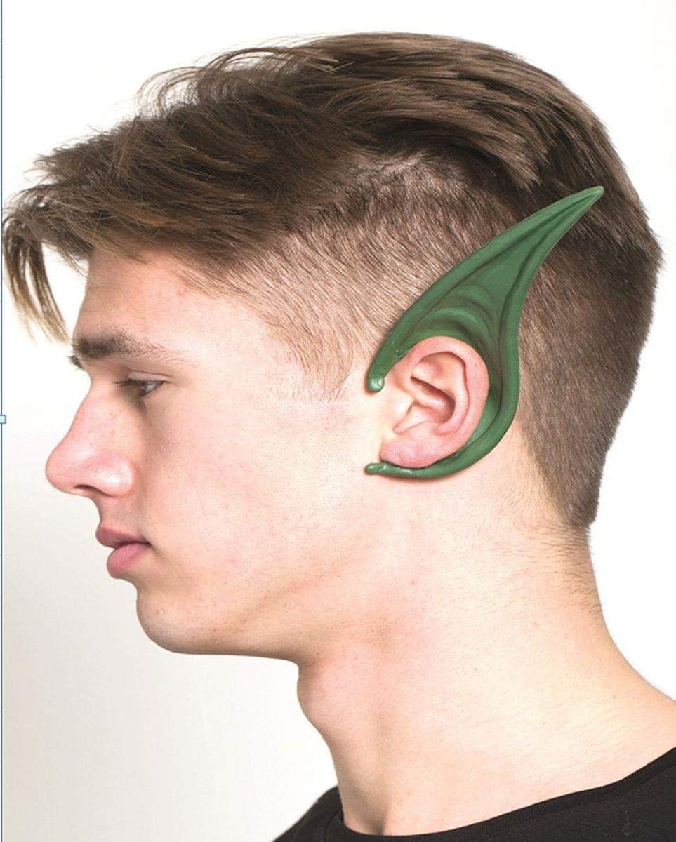 Foto 2 | Accesorio De Disfraz Hms Long Demon Cosplay Flexible Ears  Color Verde - Venta Internacional.