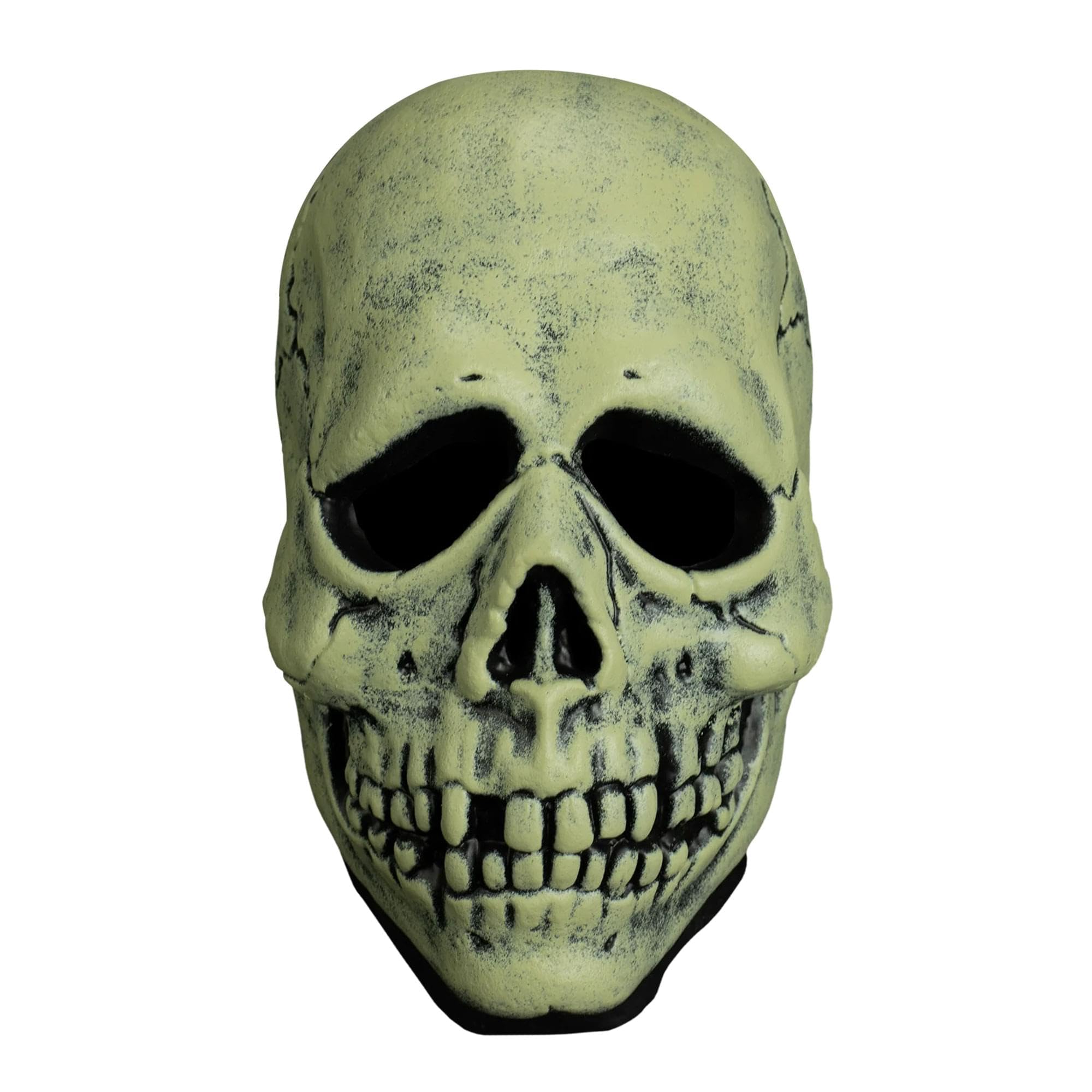 Máscara De Disfraz Trick Or Treat Studios Glowin Ghoulies Skull - Venta Internacional.