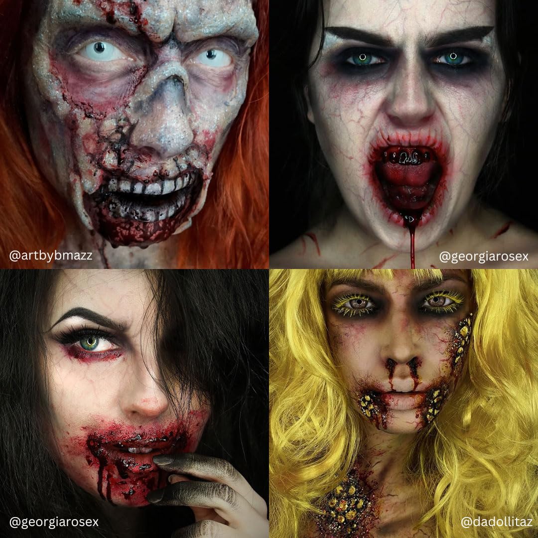 Foto 3 pulgar | Maquillaje Mehron De Sangre Falsa  Lavable Con Sangre  Halloween - Venta Internacional.