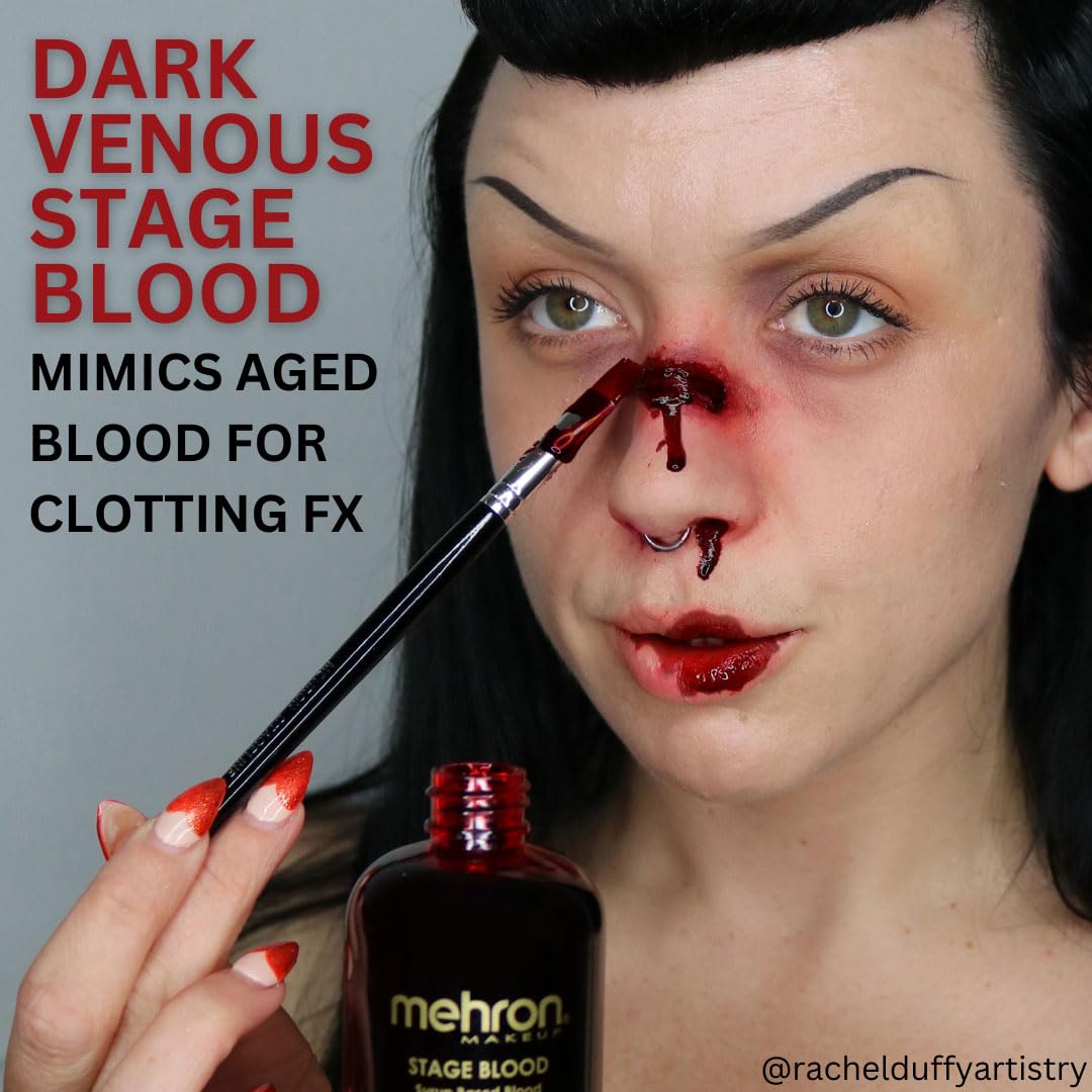 Foto 5 pulgar | Maquillaje Mehron De Sangre Falsa  Lavable Con Sangre  Halloween - Venta Internacional.