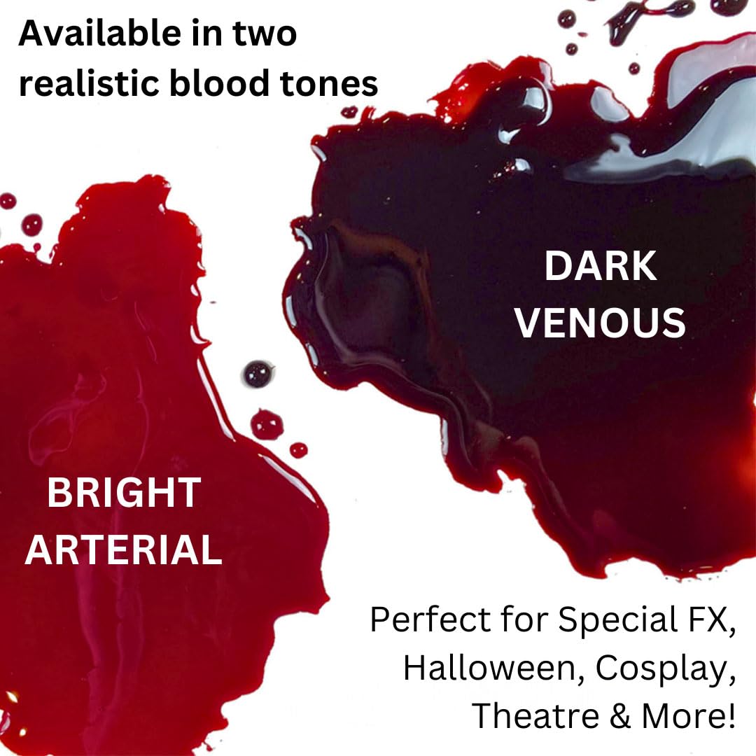 Foto 6 pulgar | Maquillaje Mehron De Sangre Falsa  Lavable Con Sangre  Halloween - Venta Internacional.