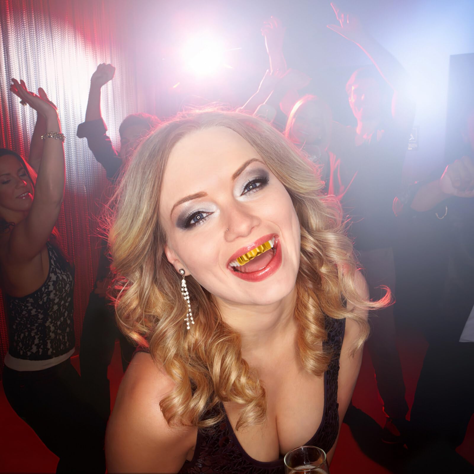Foto 5 | Accesorios Metálicos Para Fiestas De Halloween Nuobesty De Teeth Grills - Venta Internacional.