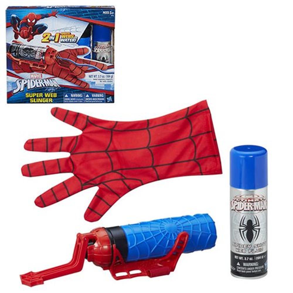 Marvel Spider Man Ultimate: Guante Lanzador Aracnido 2 En 1 $749