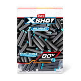 Foto 1 | Xshot Repuestos De Balas De Juguete Refill Air Pocket Technology 80 Dardos