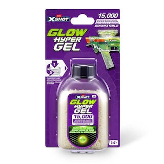 Foto 1 | Xshot Pistola De Juguete Refill Glow Hyper Gel 15000 Municiones De Gel