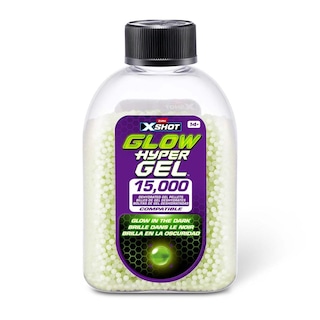 Foto 3 | Xshot Pistola De Juguete Refill Glow Hyper Gel 15000 Municiones De Gel