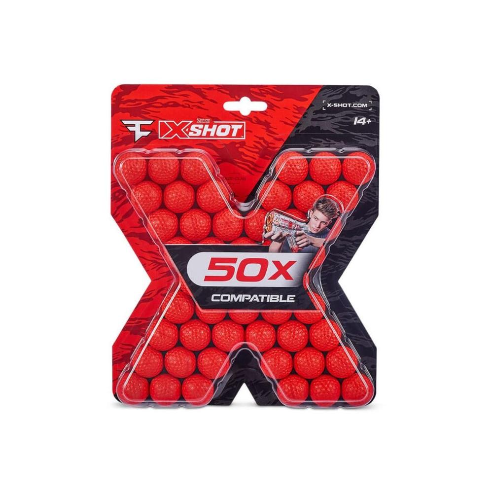 Foto 2 pulgar | Xshot Repuestos De Balas De Juguete Faze Blaster 50 Rondas