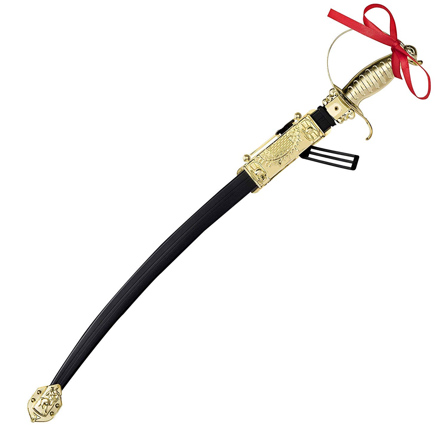 Foto 2 pulgar | Espada De Juguete Dorada Adornada Con Funda Pirate Sword Dress Up America - Venta Internacional.