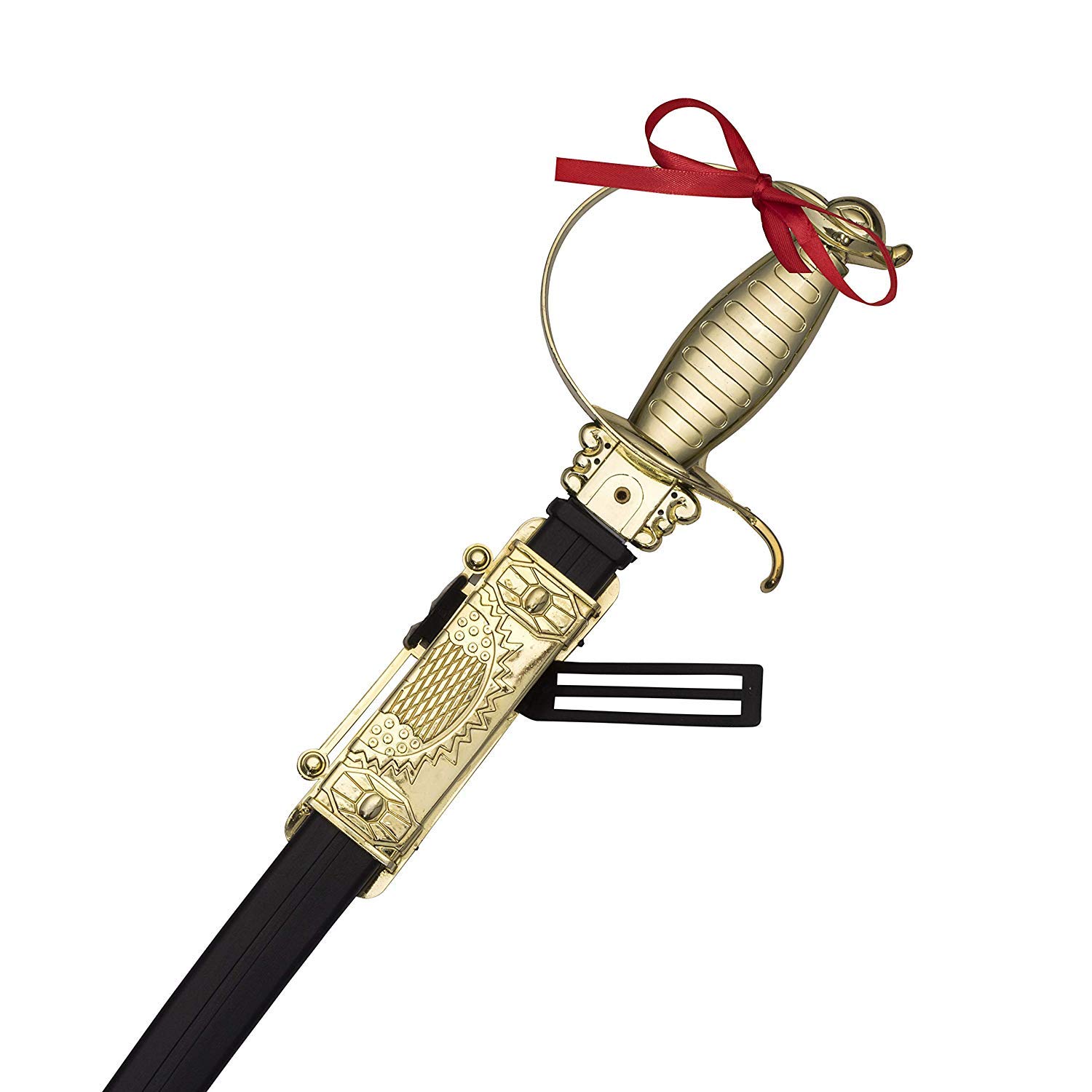 Foto 5 pulgar | Espada De Juguete Dorada Adornada Con Funda Pirate Sword Dress Up America - Venta Internacional.