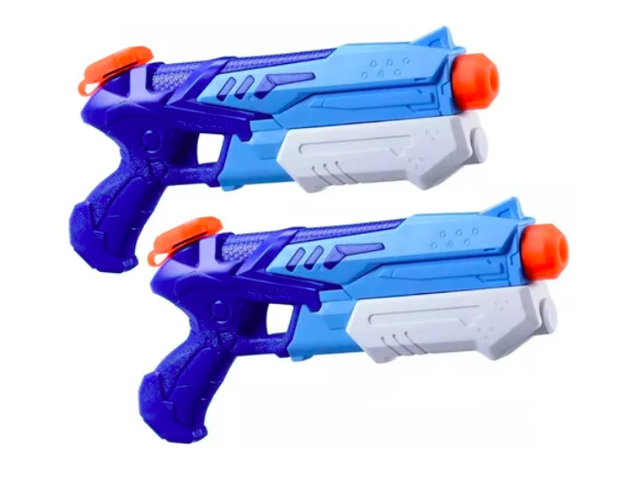 Pistola Xtellar De Agua Juguete Playa Patio Lanzadores De Agua 2pzs