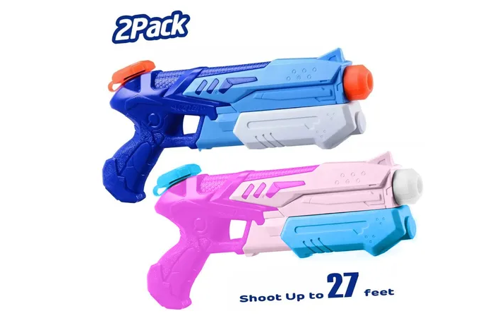 Foto 4 pulgar | Pistola Xtellar De Agua Juguete Playa Patio Lanzadores De Agua 2pzs