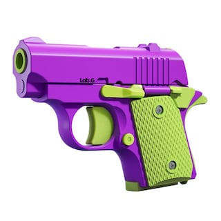 Foto 1 | Juguetes Antiestrés Pistola Lab.g Violeta Verde Claro