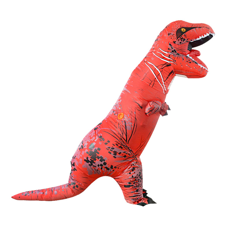 Venta Internacional - Disfraz Inflable de Dinosaurio T-Rex color Rojo