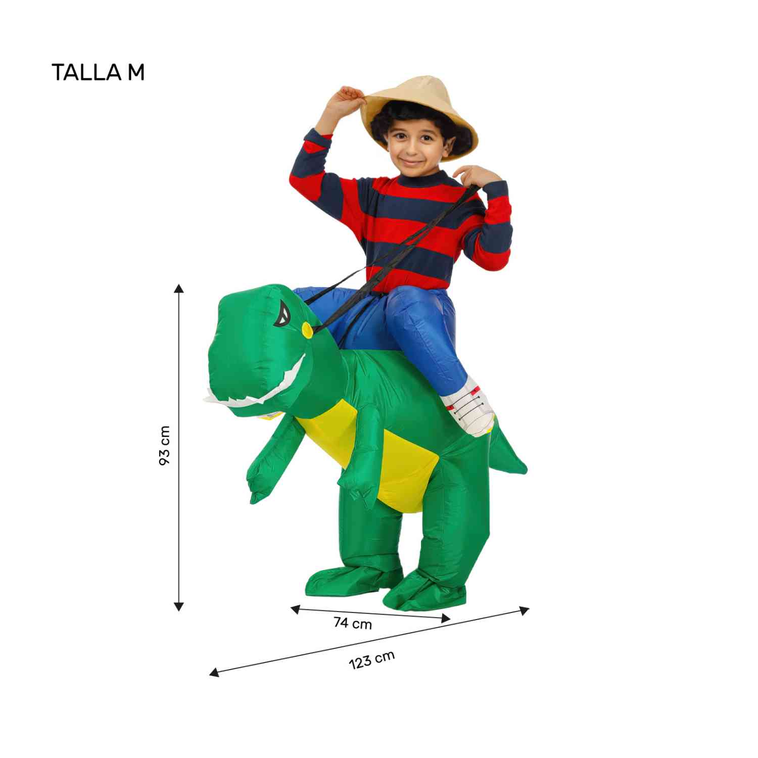 Foto 4 | Disfraz Inflable Rack & Pack de Dinosaurio