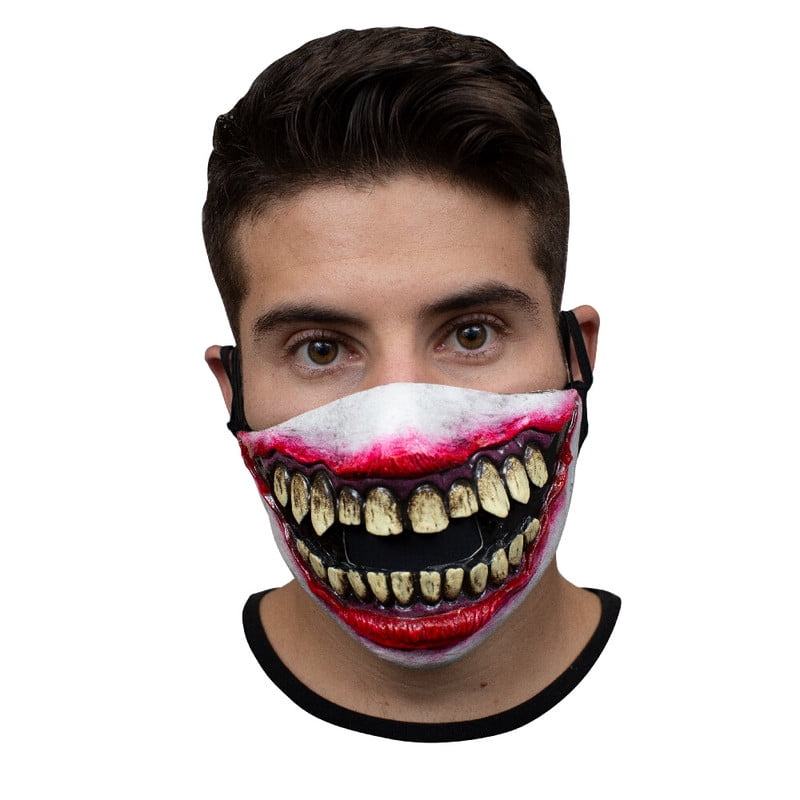 Máscara Muzzle Creepy Smile Ghoulish Productions Halloween