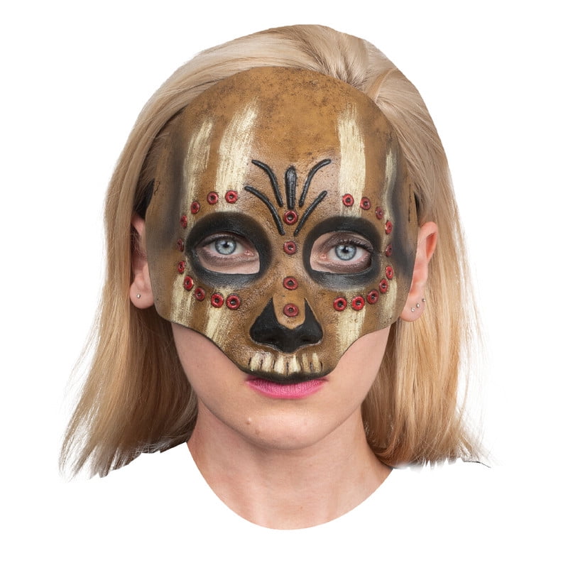 Máscara Voodoo Priestess Mask Ghoulish Productions Halloween $350