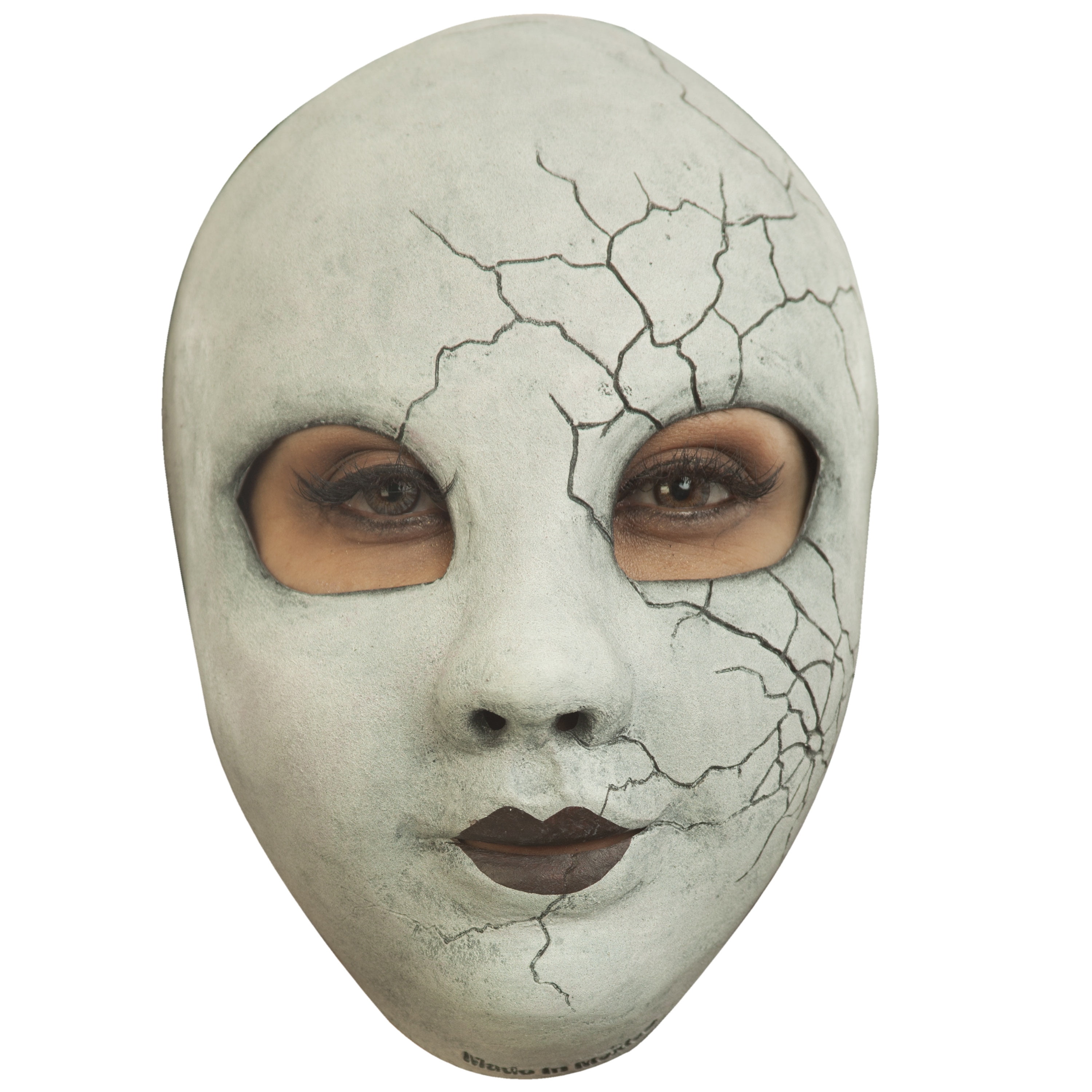 Máscara De Creepy Doll Face Disfraz Halloween Urban Muñeca