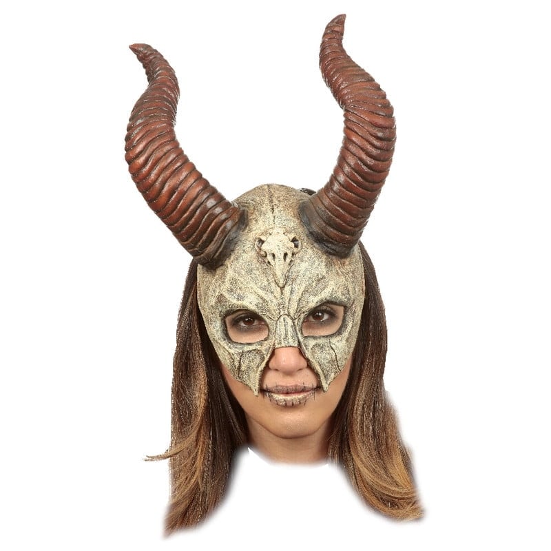 Máscara Mythical Horned Skull Ghoulish Productions Halloween $600