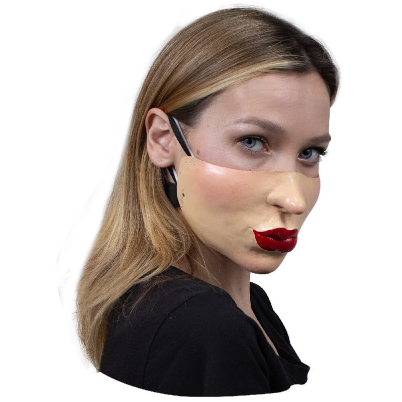 Máscara Muzzle - Red Lips Ghoulish Productions Halloween