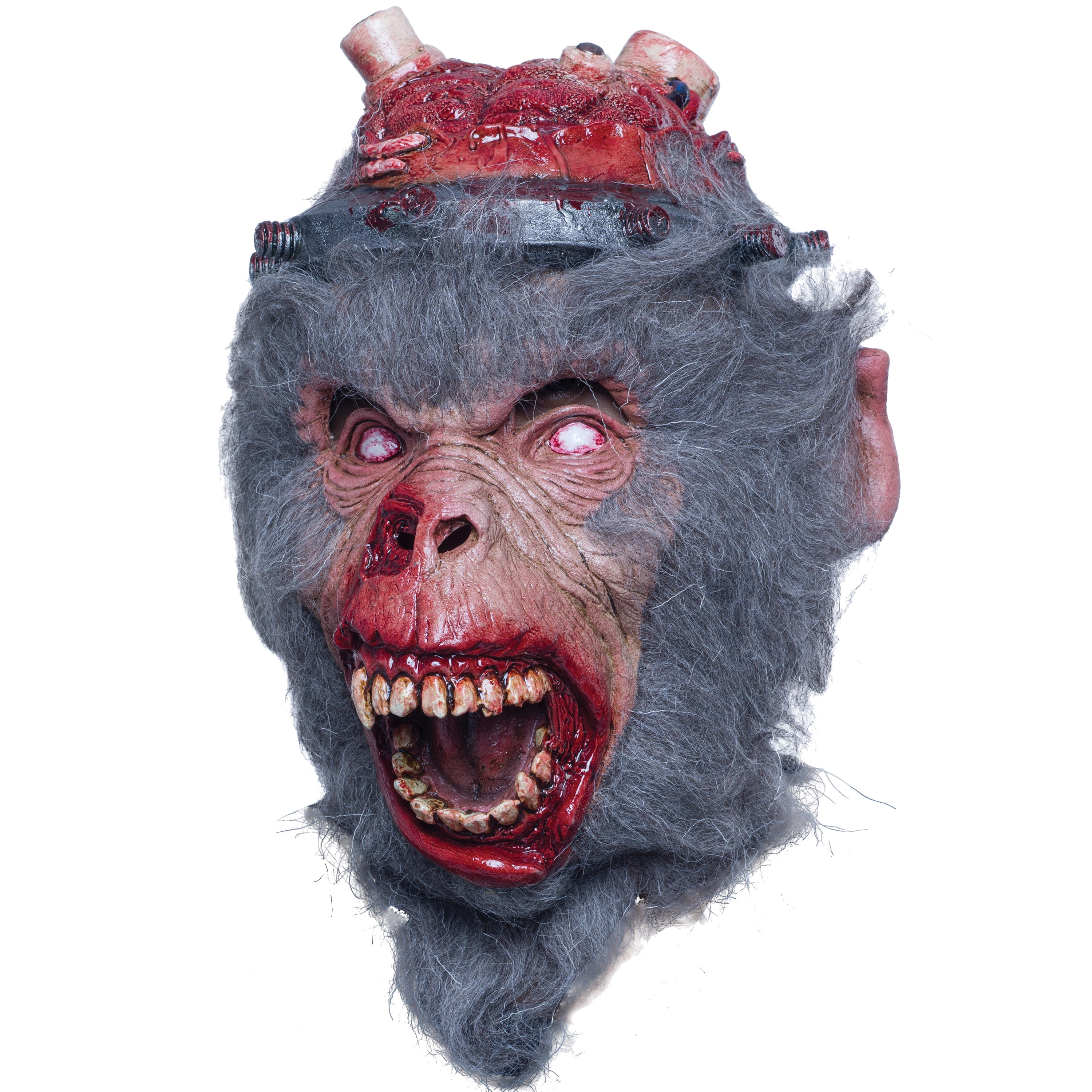 Máscara De Simio Radioactivo C.p 082 Lab Monkey Halloween