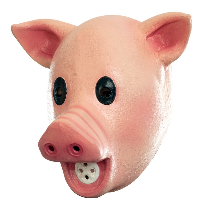 Máscara Squeaky Pig Ghoulish Productions Halloween