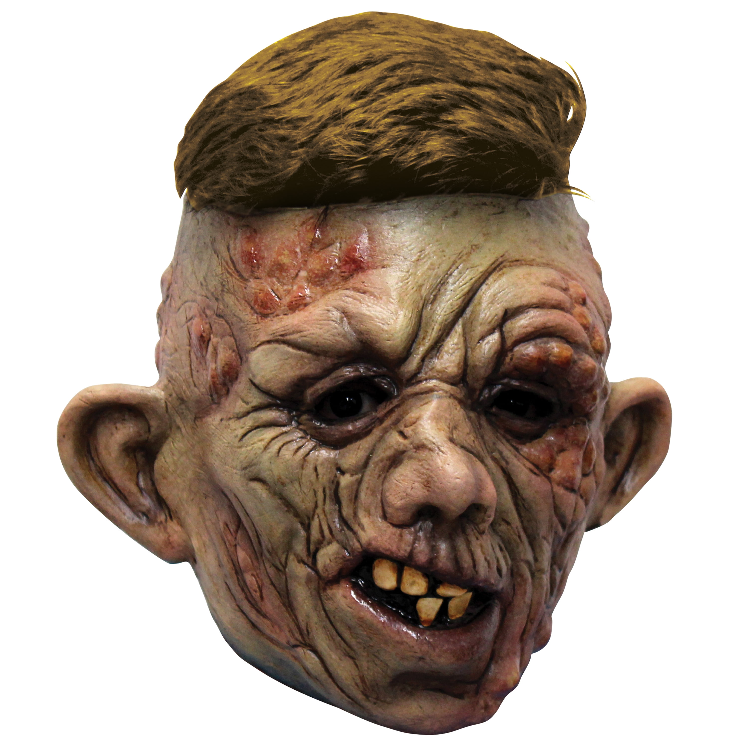 Máscara Zombie Hideous Man Customizable Hairstyle Halloween $400