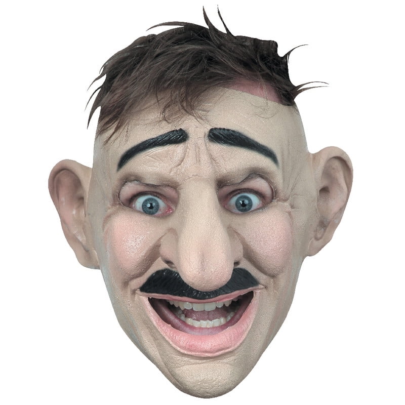 Máscara Big Nose Customizable Hairstyle Ghoulish Productions Halloween