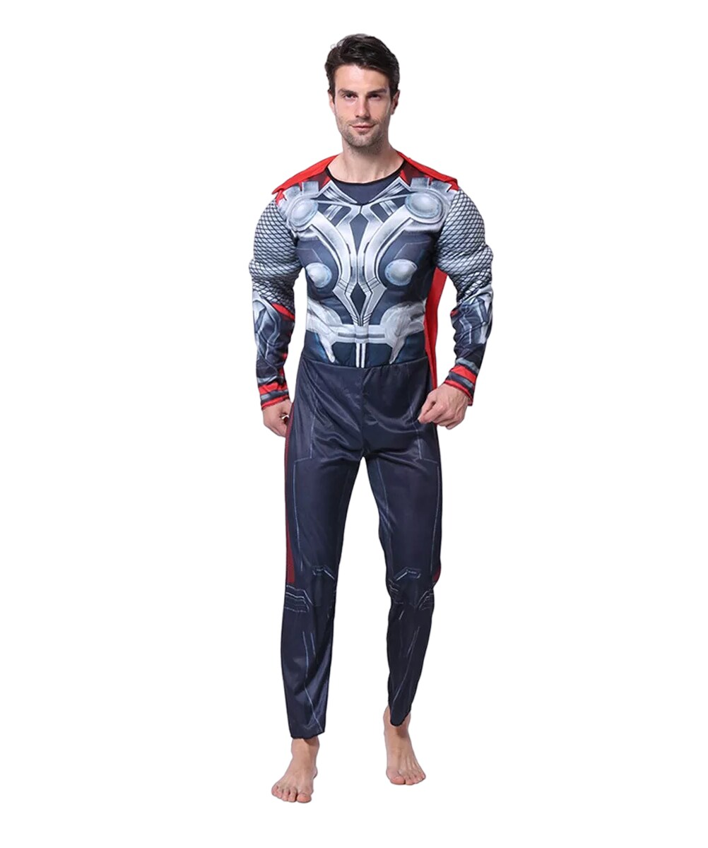 Disfraz Thor Cosplay Halloween Musculoso Superheroes Adulto $909